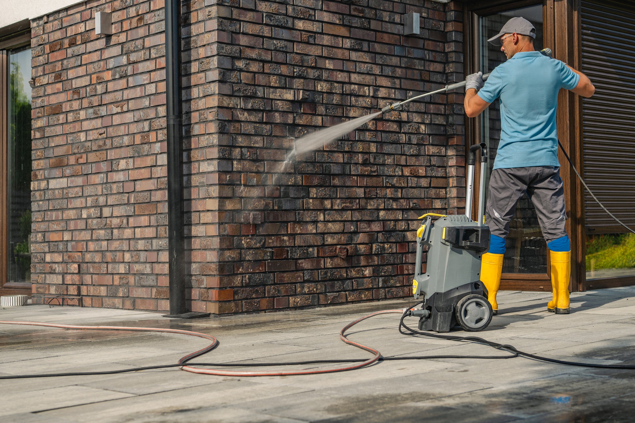 Professional power washing service